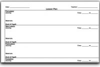 Top 10 Lesson Plan Template Forms And Websites | Lesson Plan intended for Madeline Hunter Lesson Plan Template Blank