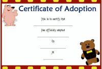 Toy Adoption Certificate Template : 13+ Free Word Templates for Toy Adoption Certificate Template