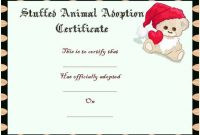 Toy Adoption Certificate Template : 13+ Free Word Templates intended for Toy Adoption Certificate Template