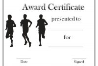 Track And Field Certificate Templates Free & Customizable inside Track And Field Certificate Templates Free