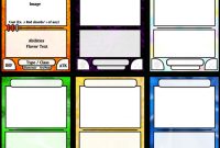 Trading Card Game Template - Free Download | Trading Card for Free Trading Card Template Download