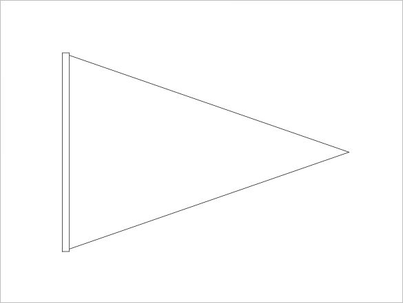Triangle Banner Template Free - Clipart Best with Triangle Banner Template Free