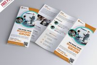 Trifold Brochure Template Free Psd | Psdfreebies for Free Tri Fold Business Brochure Templates