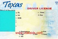 Tx Fake Id Template | Id Card Template, Drivers License for Texas Id Card Template