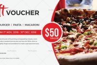 Unique Gift Voucher Template | Gift Certificate Template intended for Pizza Gift Certificate Template