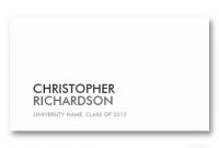 University/college Student White Business Card | Zazzle within Student Business Card Template