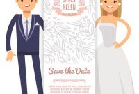 Vector Wedding Banner Template. Decorative Flyer With Bride throughout Bride To Be Banner Template