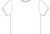 View: T Shirt Template throughout Blank T Shirt Outline Template