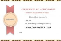 Walking Certificate Templates (2) – Templates Example with regard to Walking Certificate Templates