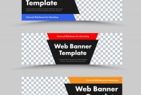 Website Banner Template Design Vector Free Download throughout Website Banner Design Templates