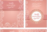 Wedding Invitation Card Templates Free Vector In Adobe within Invitation Cards Templates For Marriage