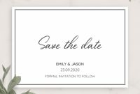 Wedding Save The Date Cards – Download Or Buy Prints within Save The Date Cards Templates