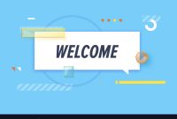 Welcome In Design Banner Template For Web in Welcome Banner Template