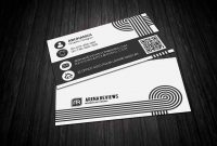 White Creative Business Card Template – Download Free throughout Black And White Business Cards Templates Free