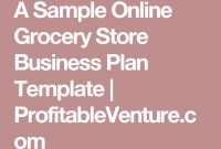 Writing A Mini Grocery Store Business Plan [Sample Template with regard to Grocery Store Business Plan Template