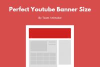 Youtube Banner Size: The Perfect Dimensions In 2019(+Templates) in Youtube Banner Template Size