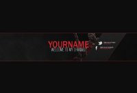 Youtube Banner Template Psd | Youtube Banner Template throughout Banner Template For Photoshop