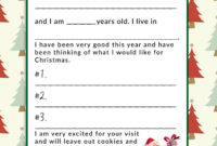 011 Letter From Santa Template Word Uk Ideas Free In inside Letter From Santa Template Word