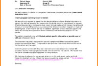 12 Medical Necessity Appeal Letter Template Samples intended for Letter Of Medical Necessity Template