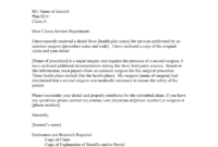 12 Medical Necessity Appeal Letter Template Samples within Letter Of Medical Necessity Template