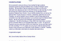 30 Recommendation Letter For Honor Society In 2020 (With throughout National Junior Honor Society Letter Of Recommendation Template