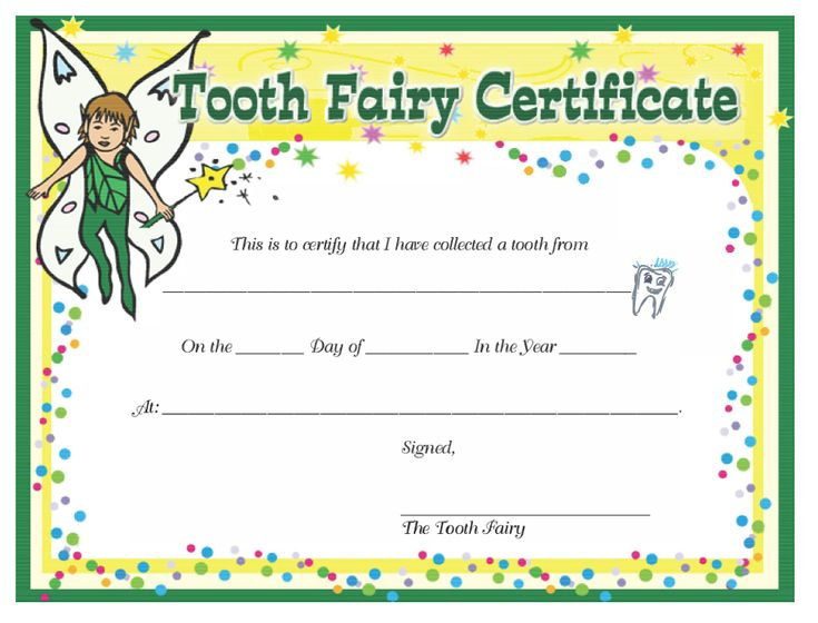 37 Tooth Fairy Certificates &amp; Letter Templates - Printable pertaining to Tooth Fairy Letter Template