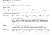 49 Free Letters Of Intent To Purchase (Real Estate with regard to Letter Of Intent For Real Estate Purchase Template