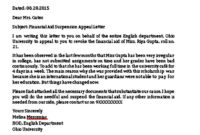 8 Sample Appeal Letter Template | Mous Syusa regarding Financial Aid Appeal Letter Template