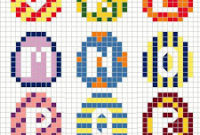 Buzy Bobbins: Big Easter Egg Alphabet Cross Stitch Design inside Hama Bead Letter Templates