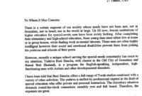 College Recommendation Letter Samples From Counselor within Letter Of Reccomendation Template