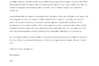 Complaint Letter To Principal About Student | Templates At with regard to Formal Letter Of Complaint To Employer Template