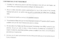 Domestic Worker Retrenchment Letter Template In 2020 in Retrenchment Letter Template