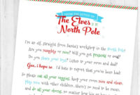 Elf On The Shelf Letter Template Printable – Essay Writing Top regarding Goodbye Letter From Elf On The Shelf Template