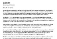 Hixon Campaign Funds Letter | | Idahopress for Political Fundraising Letter Template