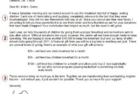 How To Write The Perfect Fundraising Letter | Fundraising inside Political Fundraising Letter Template