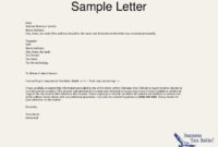 How Write Letter Explanation The Irs From Success Tax with Irs Response Letter Template