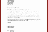I Quit Letter Template Examples | Letter Template Collection pertaining to Template For Resignation Letter Singapore