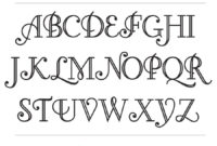 Fancy Cursive Letters | Template Business in Fancy Alphabet Letter ...