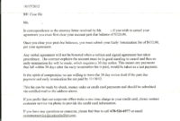 Late Payment Dispute Letter Template Samples | Letter inside Pay For Delete Letter Template