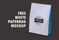 Paper Bag Mockup Psd Template Download For Free – Designhooks in Supermarket Bag Packing Letter Template