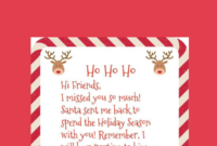 Pin On Christmas: Elves, Crafts, Traditions in Elf On The Shelf Letter From Santa Template