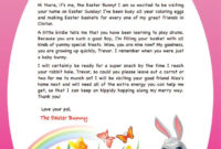Pin On Easter Ideas throughout Letter To Easter Bunny Template