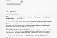Ppi Claim Letter Template For Credit Card – Professional regarding Ppi Claim Form Template Letter
