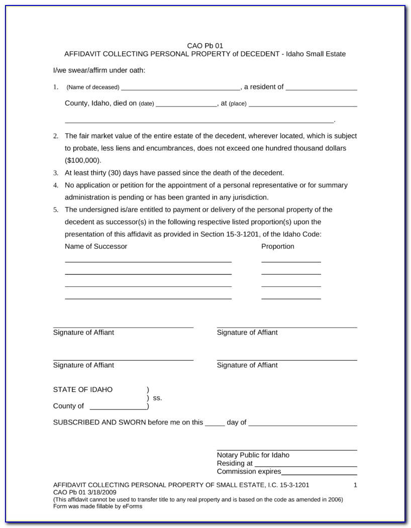 Probate Form 13100 Free - Form : Resume Examples #Gzoeq6Mowq within Probate Valuation Letter Template