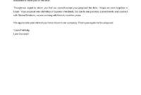 Proposal Rejection Letter - How To Create A Proposal in Proposal Rejection Letter Template
