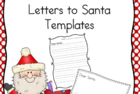 Santa Letter Free – Cute Template To Write A Letter To Santa! throughout Letter From Santa Template Word