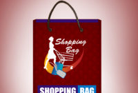 Shopping Bag Packaging Template And Logo | We Design Packaging regarding Supermarket Bag Packing Letter Template