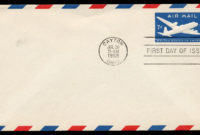 The Value Of First Day Covers For Stamp Collectors intended for Olden Day Letter Template