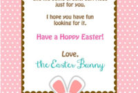 Too Cute! Free Download Letter From The Easter Bunny! Http with regard to Letter To Easter Bunny Template