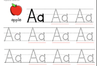 Tracing Letters - Madeteachers within Tracing Letters Template